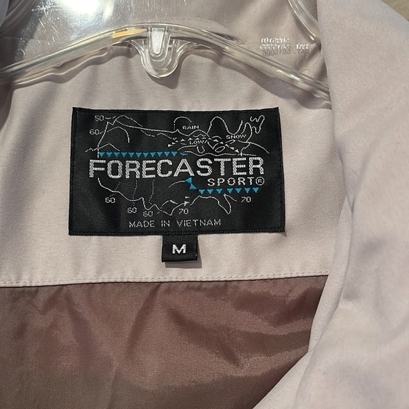 Vintage Forecaster Sport Women’s Coat Red Size Medium Zipper and Buttoned hood - Picture 4 of 16